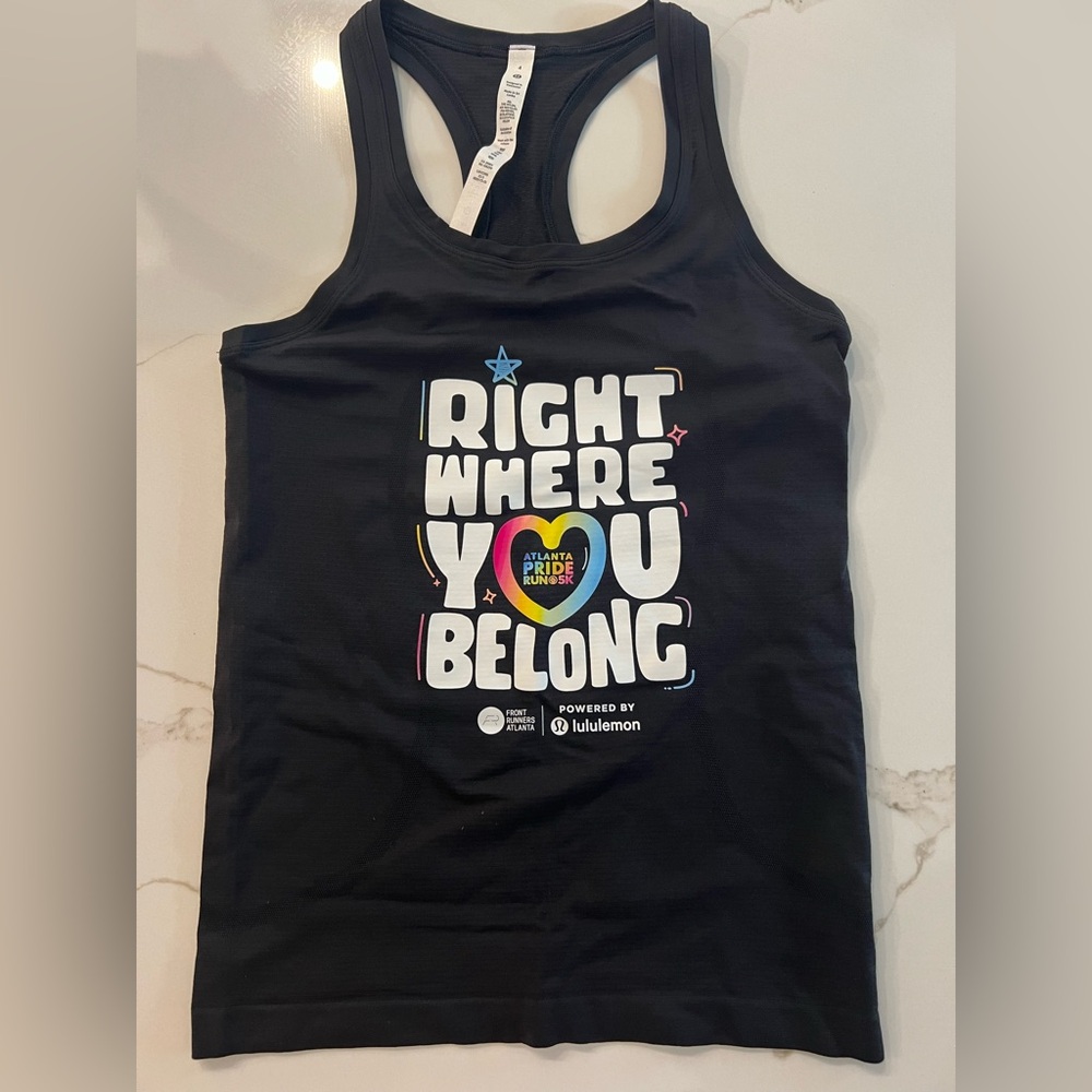 Lululemon Swiftly Tank - Atlanta Pride 5k‎